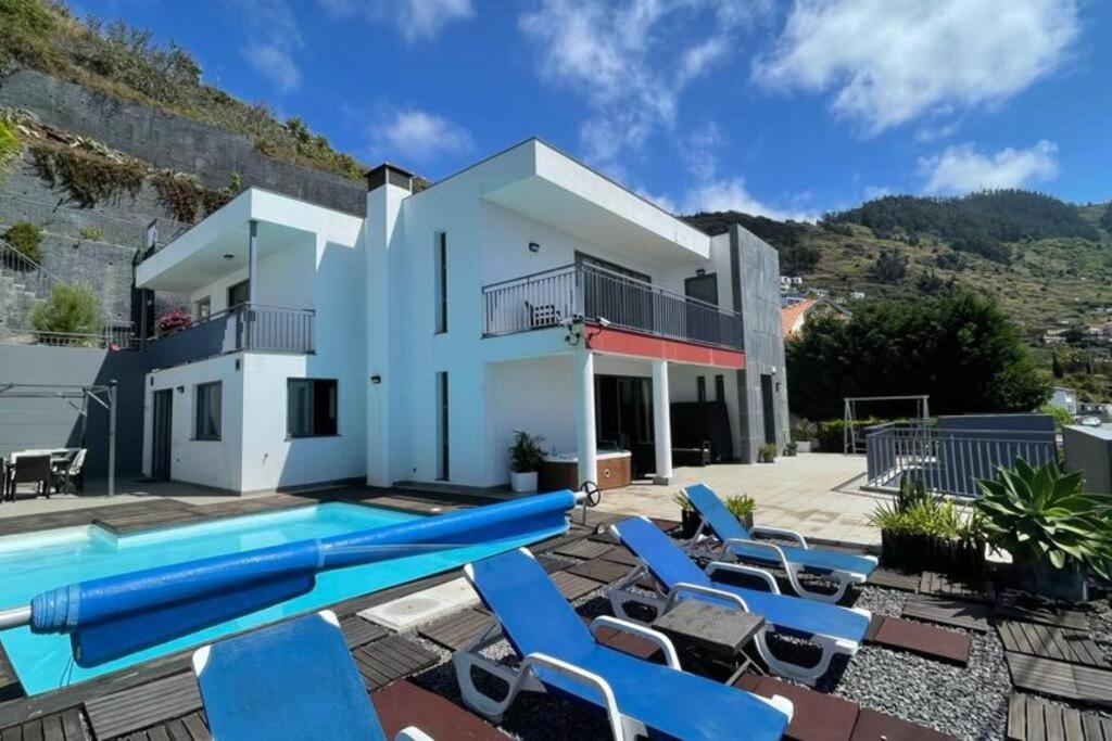 Villa Nunes, Big Holiday House With Private Pool Calheta  Bagian luar foto