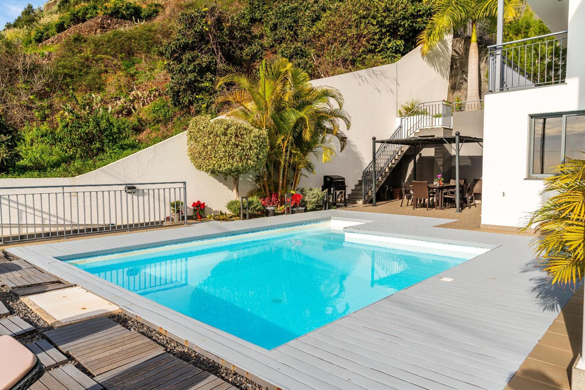 Villa Nunes, Big Holiday House With Private Pool Calheta  Bagian luar foto