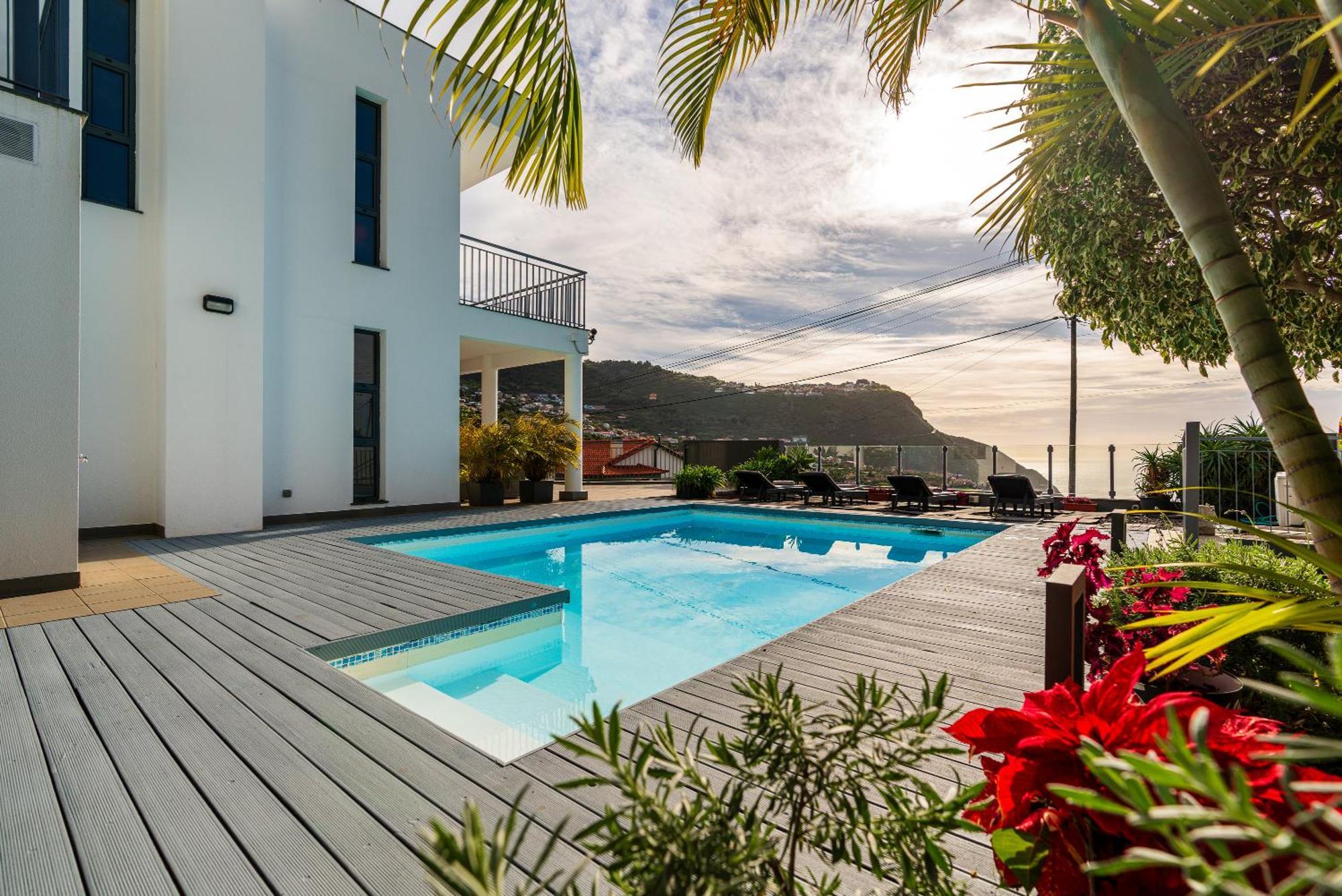 Villa Nunes, Big Holiday House With Private Pool Calheta  Bagian luar foto